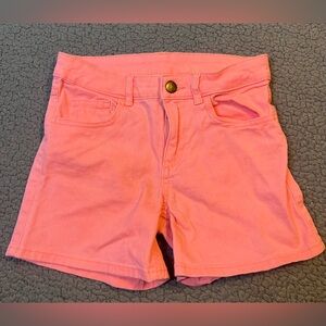 Children’s Place Peach Color Jean Shorts Girls Size 7